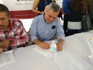 Realiza SNEMorelos Firma de Convenio de colaboración con Presidentes y Presidentas Municipales de la Zona Oriente y Suroriente del estado de Morelos.
