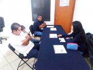 La empresa SOLISTICA llevo acabo reclutamiento en nuestras oficinas de Cuernavaca.