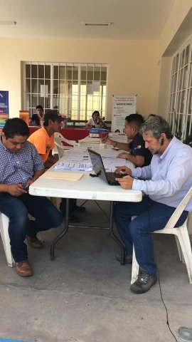 Se llevo a cabo la Bolsa de Trabajo en la Ayudantía de Atlacholoaya en Xochitepec