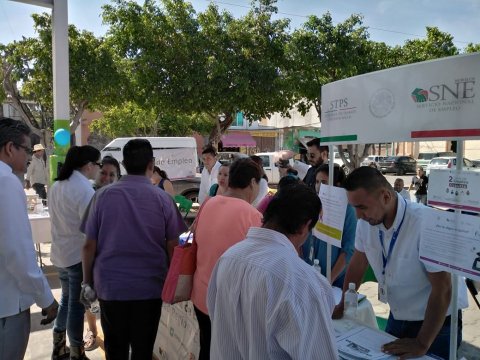 Servicio Nacional de Empleo Morelos presente en la Jornada por la Paz y el Desarrollo Comunitario en Tepalcingo