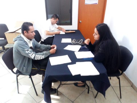 Nuestros amigos de "ADICO" llevaron acabo reclutamiento en nuestras oficinas de Cuernavaca con respecto a vacantes en la zona metropolitana.