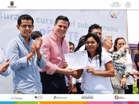 SNE Morelos lleva a cabo Clausura de Cursos de Capacitación en ICATMOR
