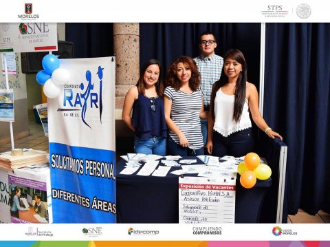 48 empresas presentes en la 5a Feria Nacional de Empleo Cuautla 2017