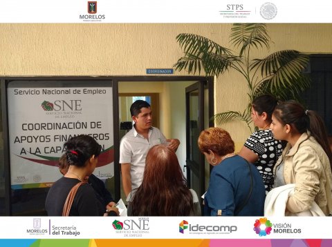 El Servicio Nacional de Empleo Morelos ya abrió sus puertas