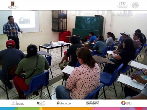 SNE Morelos llevó a cabo Plática informativa del Subprograma Fomento al Autoempleo