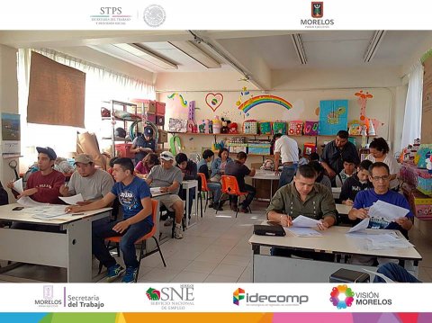 SNE Morelos lleva a cabo reclutamiento de 3 Cursos de Capacitación en CECATI 57 Jiutepec.