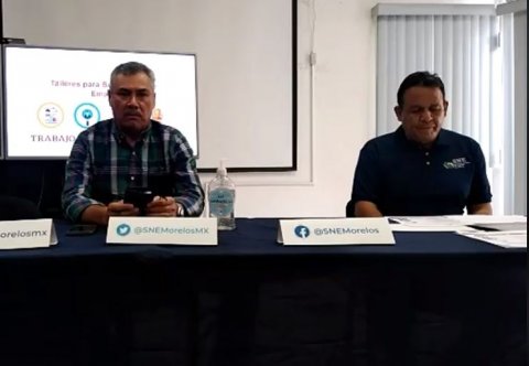 Sne Morelos transmite en directo temas de empleabilidad