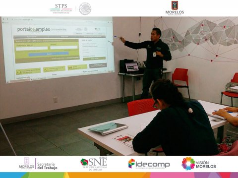 SNE Morelos brinda capacitación a 12 personas para mejor aprovechamiento del portal del Empleo